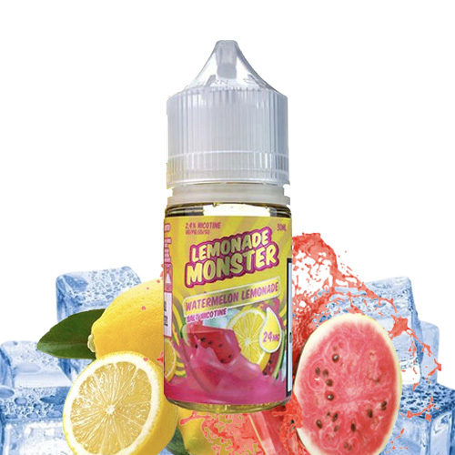 Tinh Dầu Lemonade Monster Watermelon Lemonade Saltnic 30ml Ej Vape