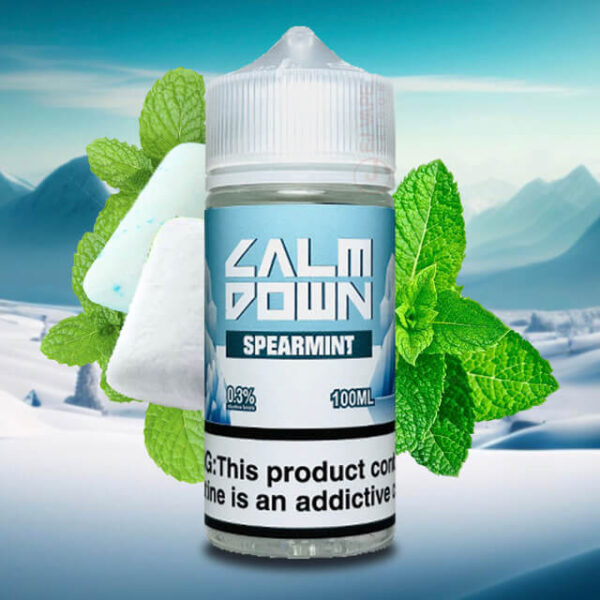 Tinh dau CALMDOWN Freebase Spearmint da lamlogo